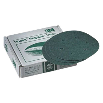 3M® - Green Corps™ Hookit™ 255U 6" 40 Grit Ceramic Aluminum Oxide 7-Hole Hook-and-Loop Disc (25 Pieces)