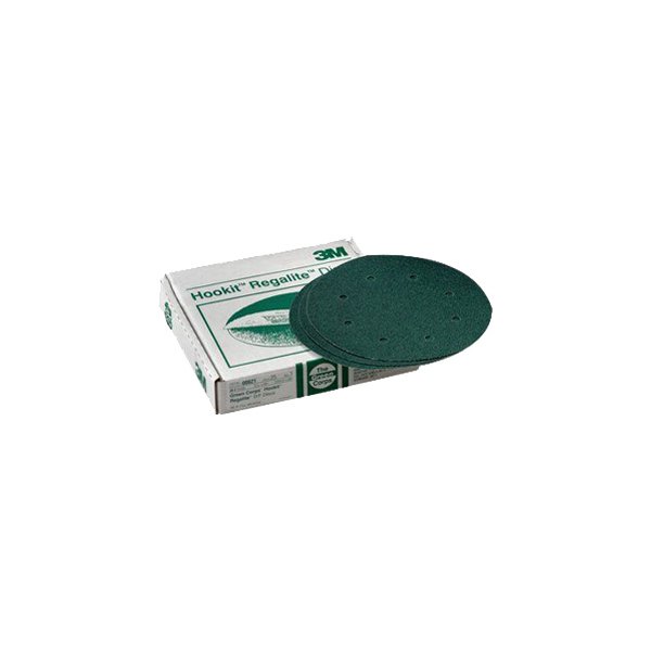 3M® - Green Corps™ Hookit™ 255U 8" 80 Grit Ceramic Aluminum Oxide Non-Vacuum Hook-and-Loop Disc (25 Pieces)