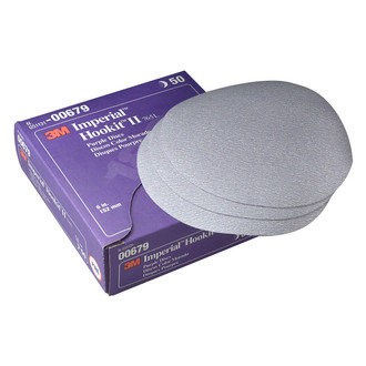 3M® - Imperial™ Hookit™ II 6" Very Fine Non-Vacuum Hook-and-Loop Disc