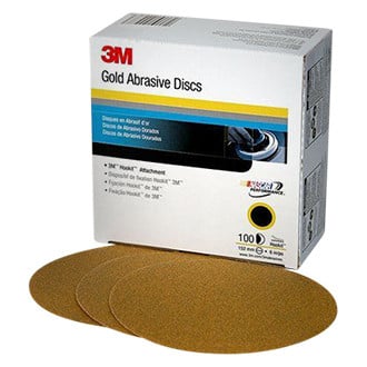 3M® - Hookit™ 216U 6" P360 Grit Aluminum Oxide Non-Vacuum Hook-and-Loop Disc (100 Pieces)