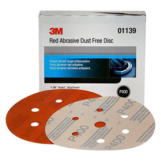 3M® - Hookit™ 316U 6" P400 Grit Aluminum Oxide 7-Hole Hook-and-Loop Disc (50 Pieces)