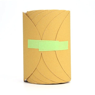 3M® - Stikit™ 6" P80 Grit Coarse Aluminum Oxide Yellow PSA Disc Roll (4 Pieces)