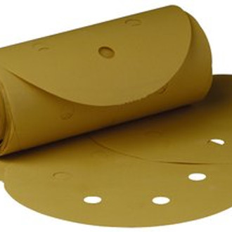3M® - Stikit™ 6" P150 Grit Coarse Aluminum Oxide Yellow 6-Hole PSA Disc Roll (4 Pieces)