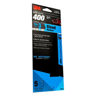 3M® - Wetordry™ 9" x 3.67" Super Fine Silicon Carbide Waterproof Sanding Sheet