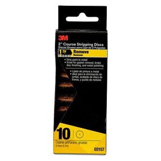 3M® - 2" Coarse Aluminum Oxide Quick Change Stripping Disc (10 Pieces)