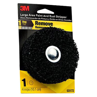 3M® - 4" Coarse Silicon Carbide Quick Change Light Rust and Paint Removing Disc (5 Pieces)