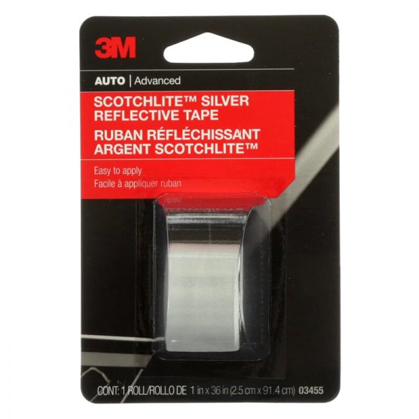 3M® - Scotchlite™ 3' x 1" Silver Reflective Tape