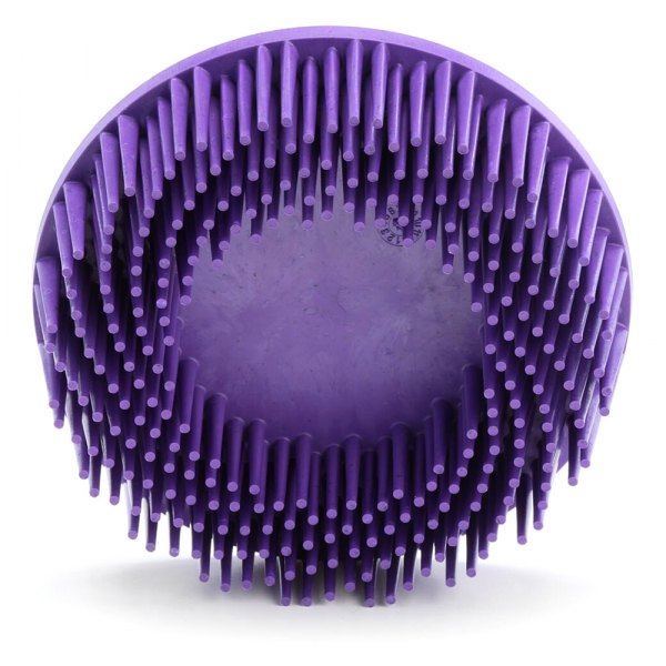 3M® - Scotch-Brite™ Roloc™ 3" 36 Grit Ceramic Purple Straight Bristle Disc
