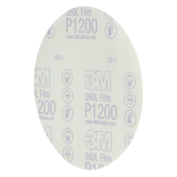 3M® - Stikit™ 260L 6" P1200 Grit Aluminum Oxide Non-Vacuum PSA Disc (25 Pieces)
