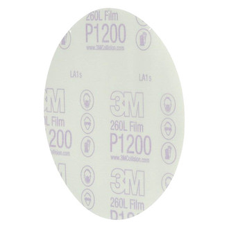 3M® - Stikit™ 260L 6" Super Fine Aluminum Oxide Non-Vacuum PSA Disc