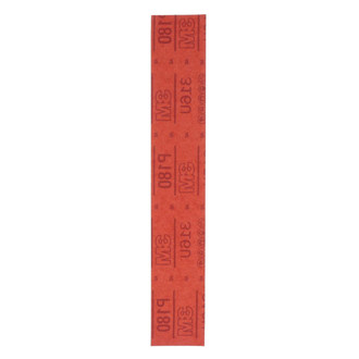 3M® - Hookit™ 316U 16.5" x 2" P180 Grit Aluminum Oxide Hook-and-Loop Sanding Sheet (25 Pieces)