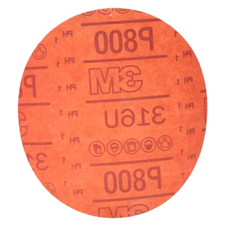 3M® - Hookit™ 316U 6" P800 Grit Aluminum Oxide Non-Vacuum Hook-and-Loop Disc (50 Pieces)
