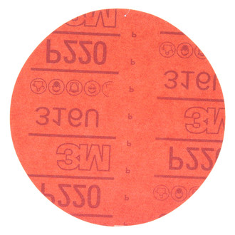 3M® 1253 - Stikit™ 316U 6" P220 Grit Aluminum Oxide Non-Vacuum PSA Disc (25 Pieces)