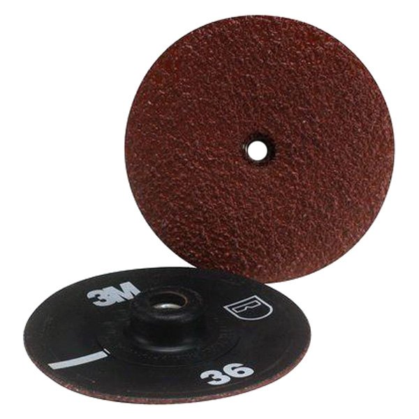 3M® - Kut-Down™ 3" 50 Grit Aluminum Oxide Quick Change Disc (4 Pieces)