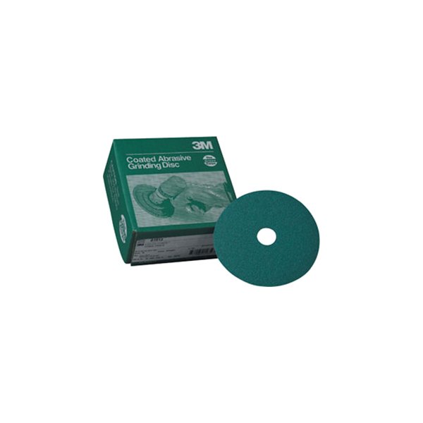 3M® - Green Corps™ 9-1/8" 50 Grit Ceramic Green Hub & Retainer Nut Fiber Disc (5 Pieces)