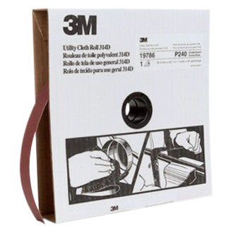 3M® - 314D 60' P400 Grit Utility Shop Roll