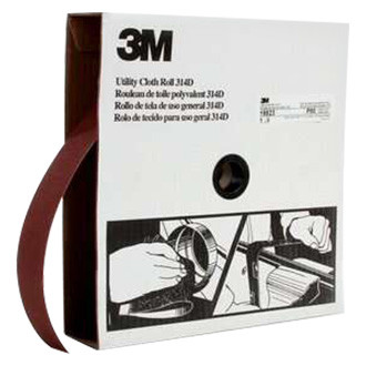 3M® - 314D 50' x 2" P80 Grit Aluminum Oxide Utility Shop Roll