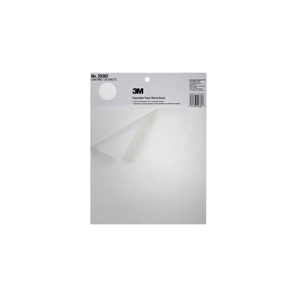 3M® - 10" x 13" White Paper Disposable Mixing Board