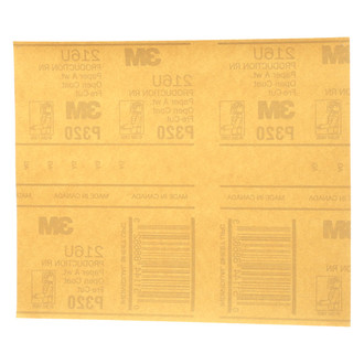 3M® - 216U 11" x 9" Very Fine Aluminum Oxide Sanding Sheet