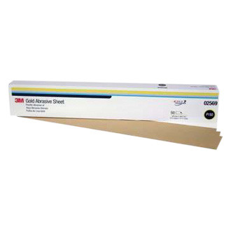 3M® - 216U 17.5" x 2.75" P150 Grit Aluminum Oxide Sanding Sheet (50 Pieces)