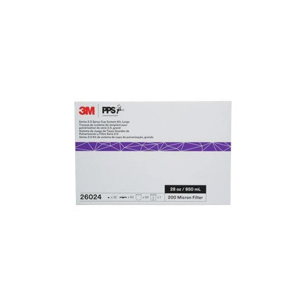 3M® 26024 - PPS™ Series 2.0™ 850 ml Large Gravity Feed Spray Cup