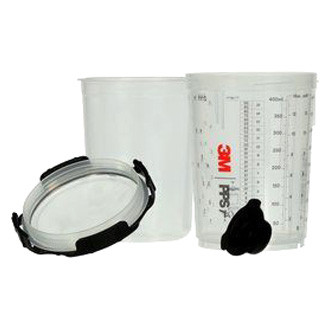3M® - PPS™ Series 2.0™ 400 ml Midi Gravity Feed Spray Cup System Kit with 200 Micron Filter