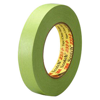 3M® - Scotch™ 233+™ 180' x 0.47" Green Masking Tapes (12 Rolls)