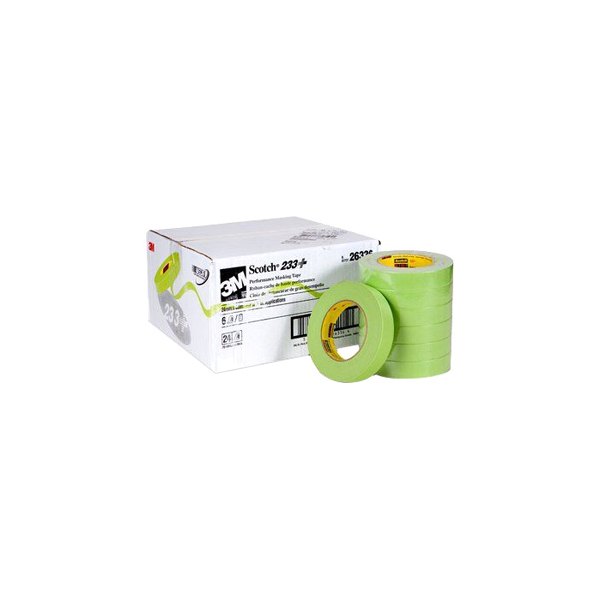3M® - Scotch™ 233+™ 180' x 0.94" Green Masking Tapes