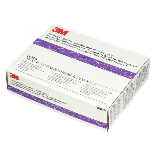3M® 26578 - Accuspray™ 12-piece One Pro Gravity Feed Spray Gun Kit