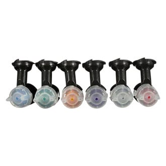 3M® - Performance™ 5-piece 1.2 mm, 1.3 mm, 1.4 mm, 1.6 mm, 1.8 mm, 2.0 mm HVLP Atomizing Head Gravity Feed Refill Kit