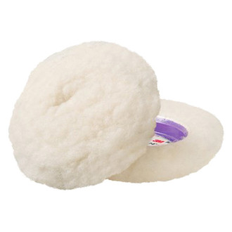 3M® - Perfect-It™ 4" Wool Low Lint White Compounding Pad