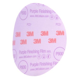 3M® - Hookit™ 260L 6" P800 Grit Aluminum Oxide Non-Vacuum Hook-and-Loop Finishing Disc (50 Pieces)