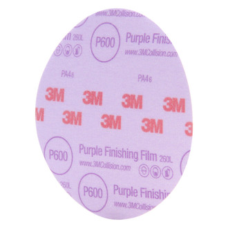 3M® - Hookit™ 260L 6" Extra Fine Aluminum Oxide Non-Vacuum Hook-and-Loop Finishing Disc