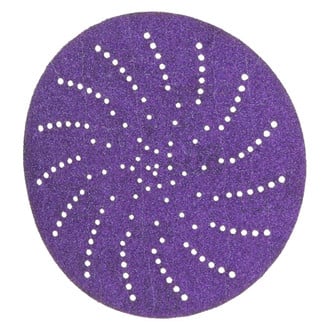 3M® - Cubitron™ II Hookit™ 737U 5" 80 Grit Ceramic Multi-Hole Hook-and-Loop Clean Sanding Disc (50 Pieces)