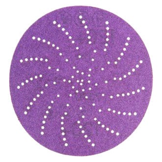 3M® - Cubitron™ II Hookit™ 737U 5" 120 Grit Ceramic Multi-Hole Hook-and-Loop Clean Sanding Disc (50 Pieces)