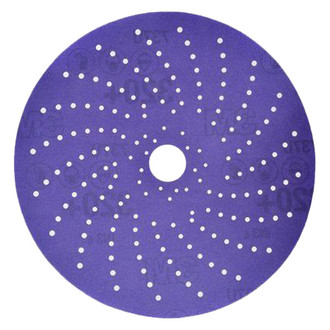 3M® - Cubitron™ II Hookit™ 737U 6" 320 Grit Ceramic Multi-Hole Hook-and-Loop Clean Sanding Disc (50 Pieces)
