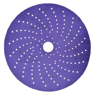 3M® - Cubitron™ II Hookit™ 737U 6" 400 Grit Ceramic Multi-Hole Hook-and-Loop Clean Sanding Disc (50 Pieces)