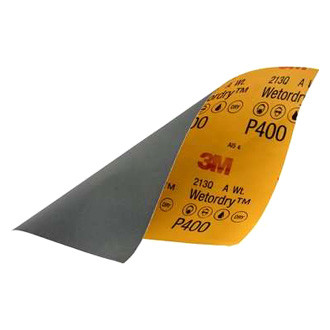 3M® - Wetordry™ 11" x 9" 400 Grit Aluminum Oxide Waterproof Sanding Sheet (5 Pieces)