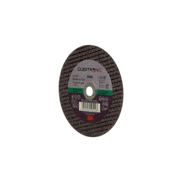 3M® - Cubitron™ 4" x 1/25" x 3/8" Aluminum Oxide Type 41 Cut-Off Wheel (5 Pieces)