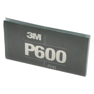 3M® - Hookit™ 270J 6.8" x 5" 600 Grit Aluminum Oxide Flexible Hook-and-Loop Sanding Sheet (25 Pieces)