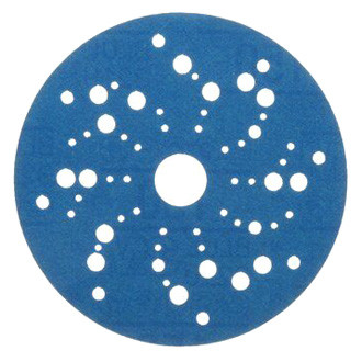 3M® - Hookit™ 321U 5" Very Fine Ceramic Aluminum Oxide Multi-Hole Hook-and-Loop Disc