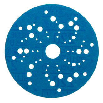 3M® 36162 - Hookit™ 321U 5" 220 Grit Ceramic Aluminum Oxide Multi-Hole Hook-and-Loop Disc (50 Pieces)