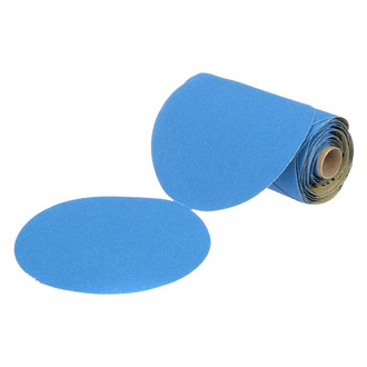 3M® - Stikit™ 321U 6" 80 Grit Ceramic Aluminum Oxide Non-Vacuum PSA Disc Roll (100 Pieces)