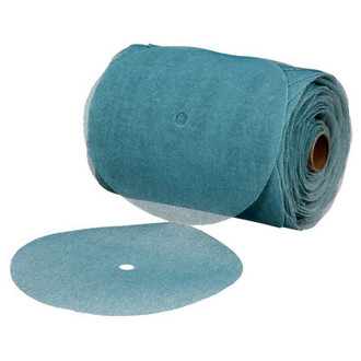3M® - 6" 220 Grit Aluminum Oxide Blue Hook-and-Loop Net Disc Roll