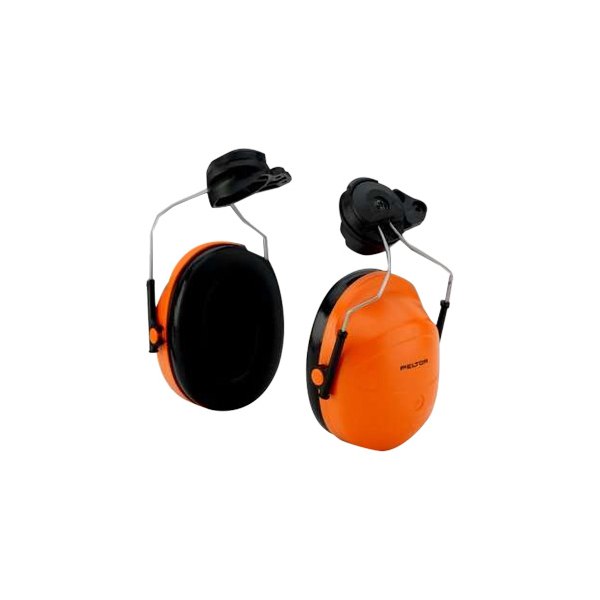 3M® - Peltor™ 24 dB Orange Cap Mounted Earmuffs Assembly