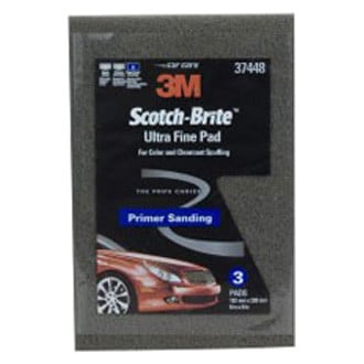 3M® - Scotch-Brite™ 9" x 6" Ultra Fine Silicon Carbide Hand Pad (3 Pieces)