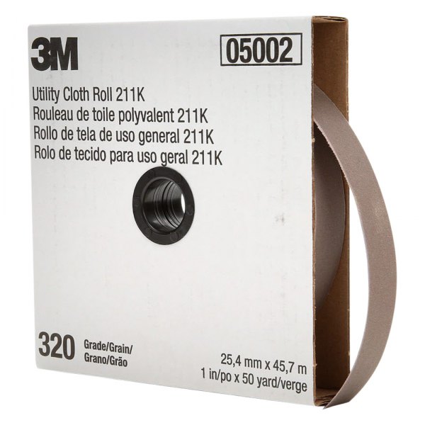 3M® - 211K Full-flex 150' x 1" 320 Grit Utility Shop Roll