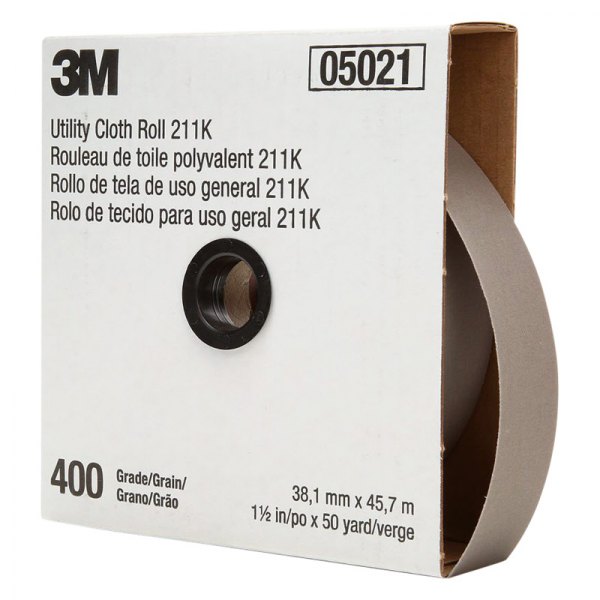 3M® - 211K Full-flex 150' x 1.5" 400 Grit Utility Shop Roll