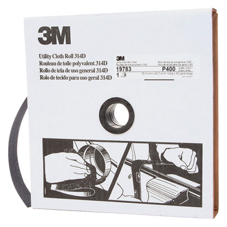 3M® - 314D 150' x 1" P400 Grit Utility Shop Roll