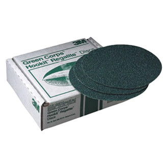 3M® - Green Corps™ Hookit™ Regalite™ 255U 8" 36 Grit Ceramic Aluminum Oxide Non-Vacuum Hook-and-Loop Disc (25 Pieces)